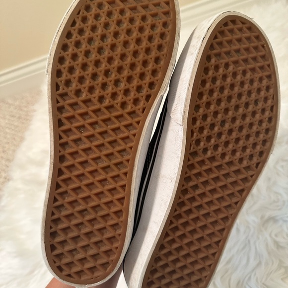 Vans Old Skool Classic Skate Shoes Black/White Mens Size 9 Suede. - Picture 8 of 9